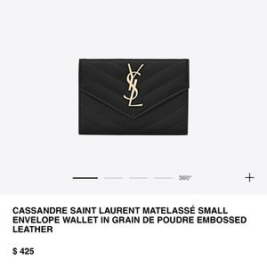 Saint Laurent Small Wallet